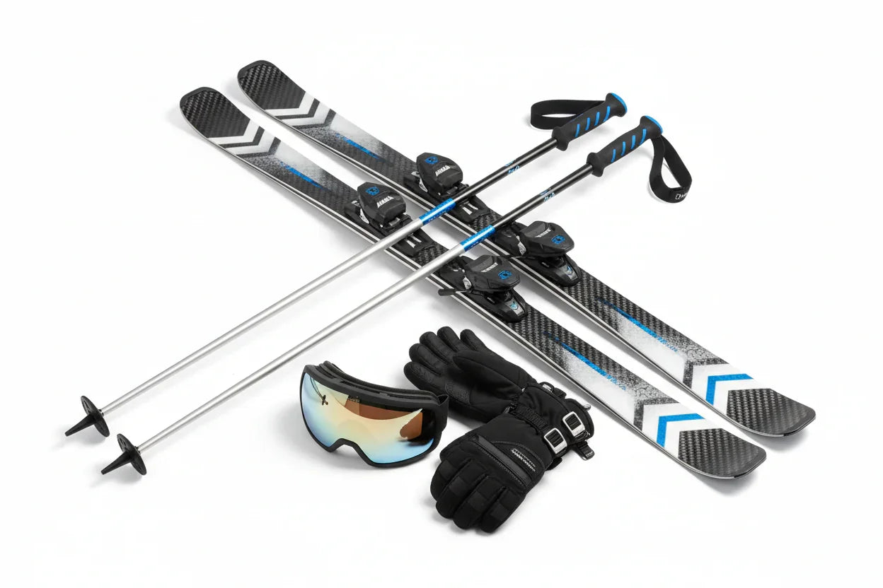 Premium skiing and snowboarding gear for winter mountain adventures