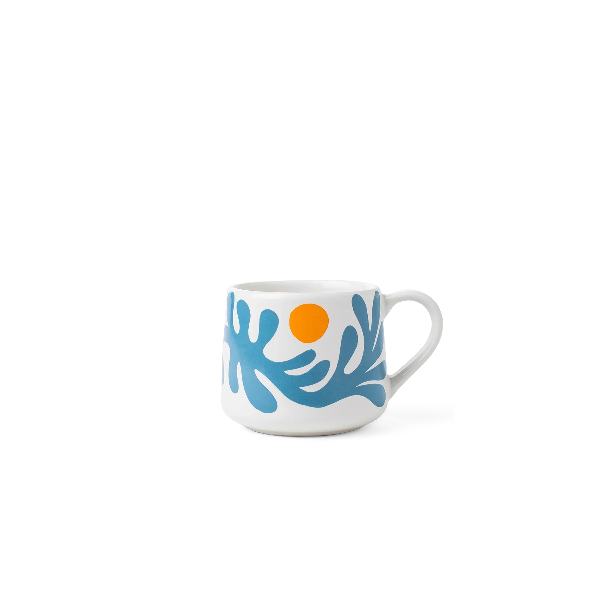 Limited edition artist series ceramic coffee mugs featuring original artwork by Ty Williams, Nathan Yoder and Sam Larson