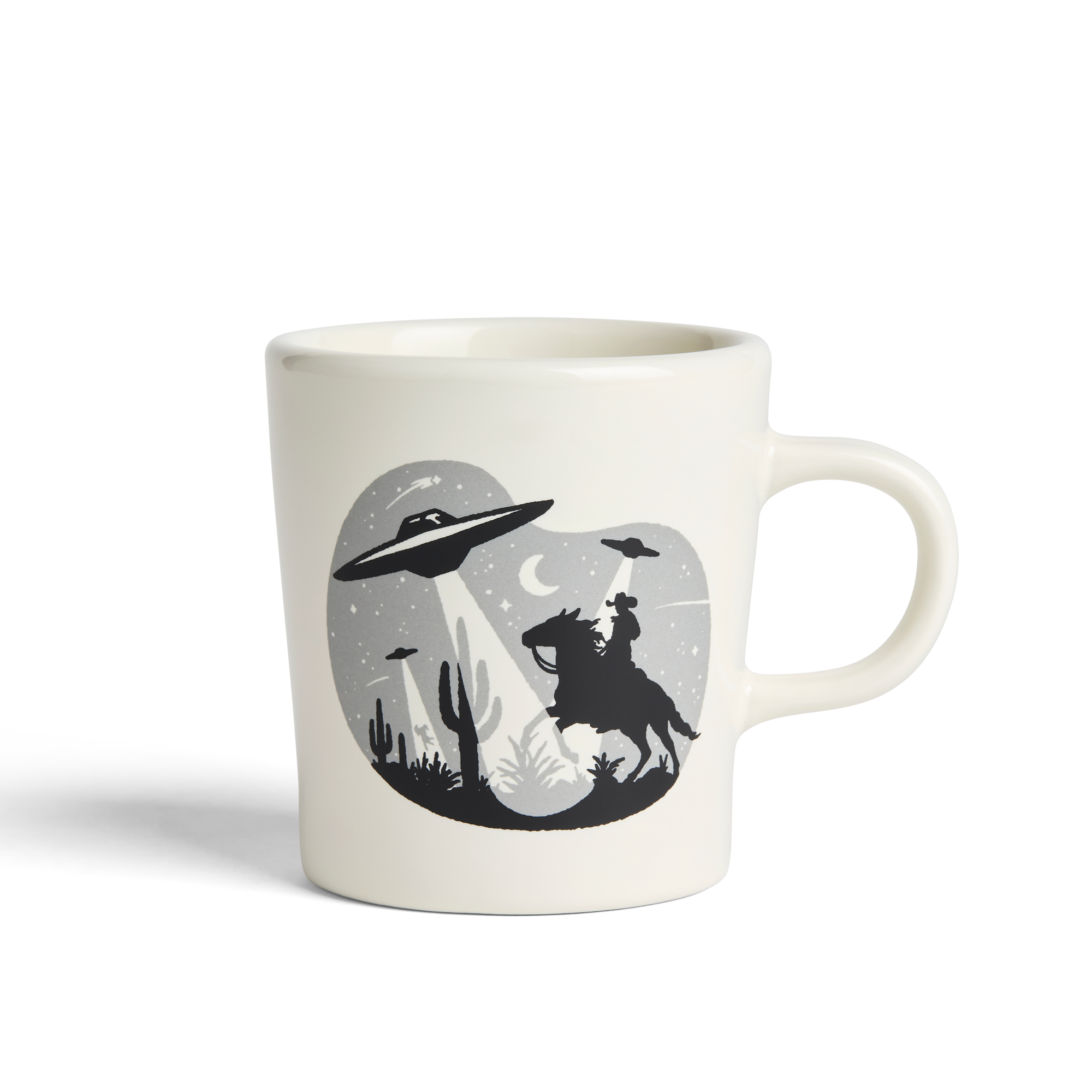 Sam Larson - UFO Invasion - 9oz Modern Diner Mug - We The Collective