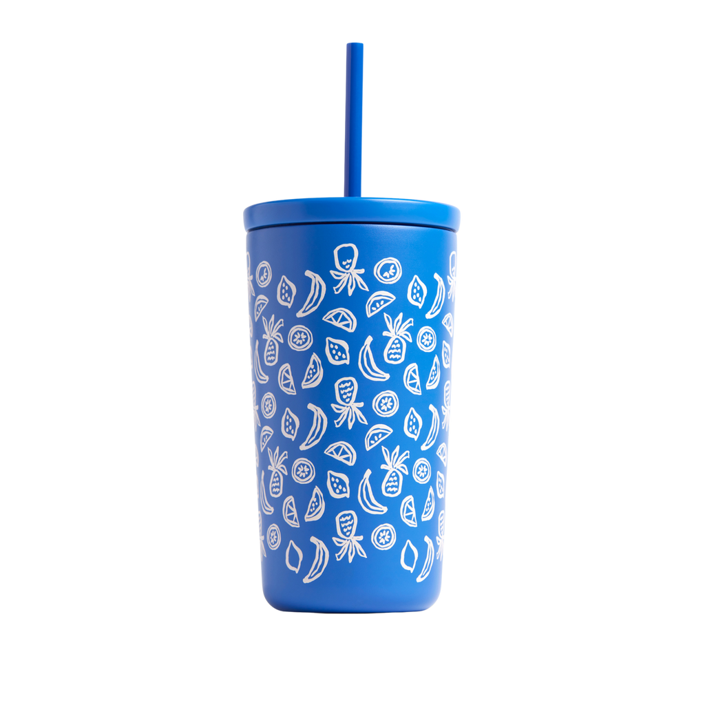Jen Peters x Created 16oz Cold Cup - Royal Blue - We The Collective