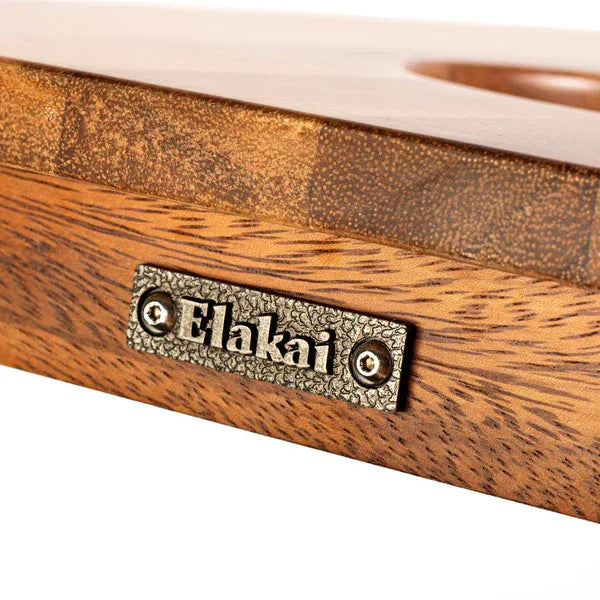 Elakai 1ft x 2ft Resin & Wood Travel Cornhole Set - Beach Wave Collection - We The Collective