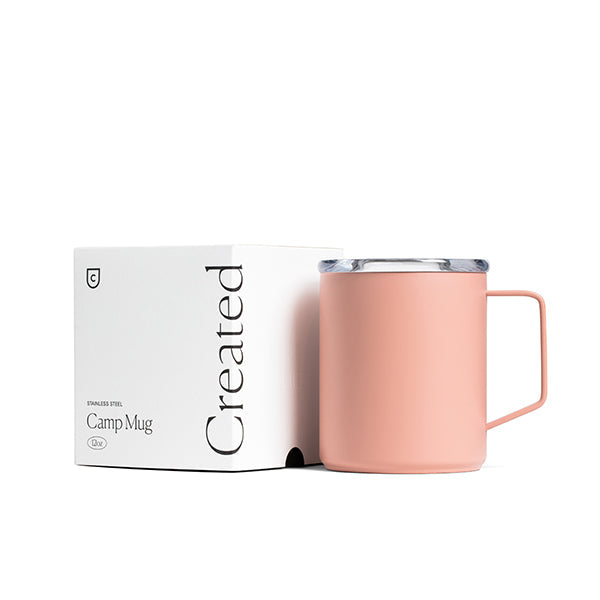 12oz Camp Mug - Eraser Pink - We The Collective