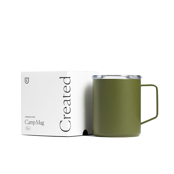 12oz Camp Mug - Olive Green - We The Collective