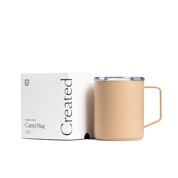 12oz Camp Mug - Desert Tan - We The Collective