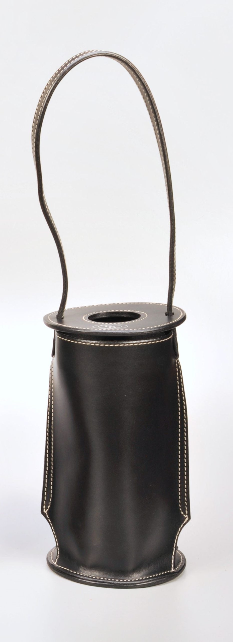 Handcrafted Leather Wine Totes by Enrico Bartolini - We The Collective