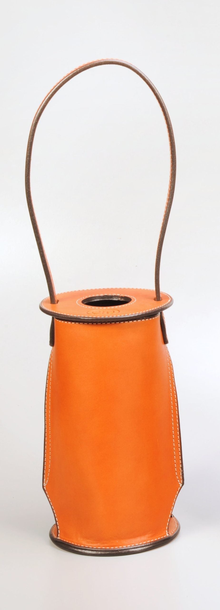 Handcrafted Leather Wine Totes by Enrico Bartolini - We The Collective