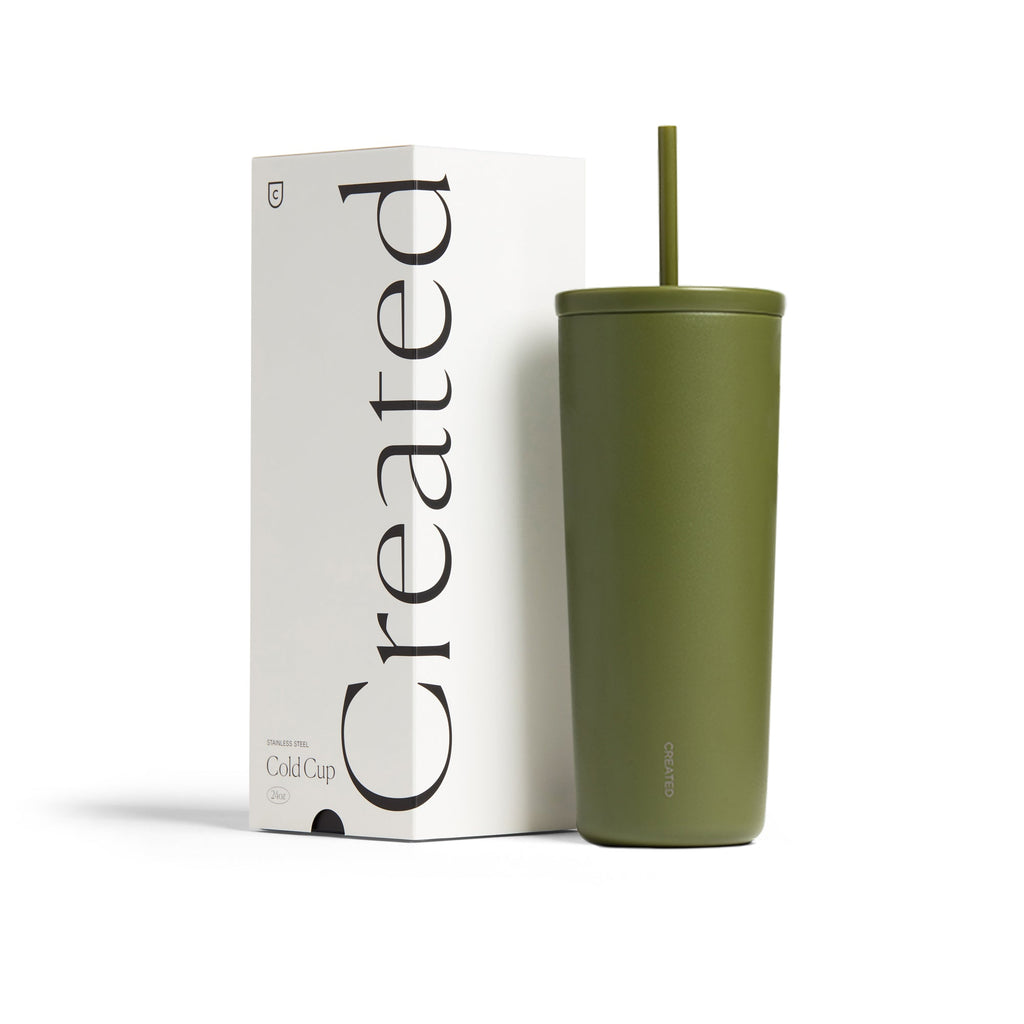 24oz Cold Cup - Olive Green - We The Collective