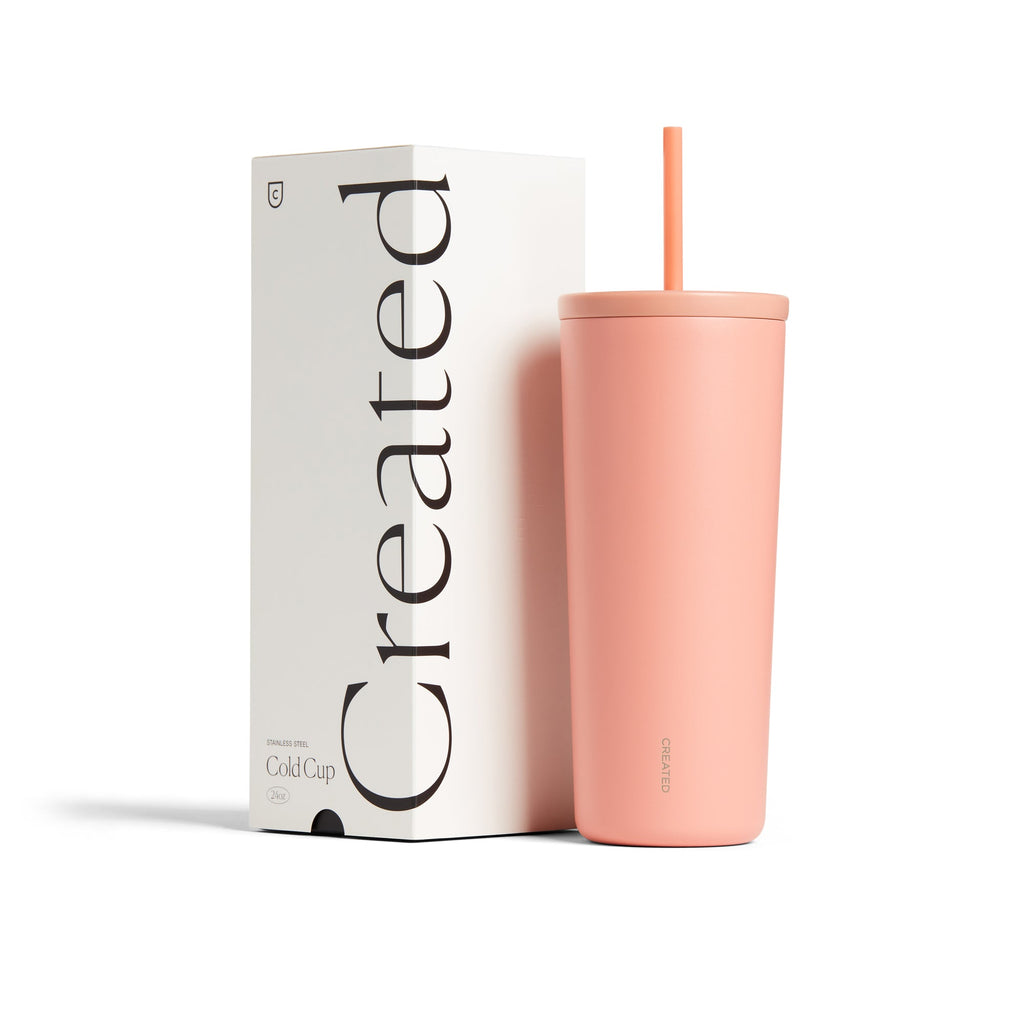 24oz Cold Cup - Eraser Pink - We The Collective