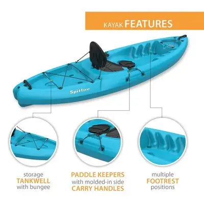 Lifetime Spitfire 9 Sit-On-Top Kayak - 9' Youth Kayak