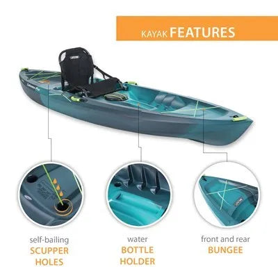 Lifetime Tahoma Pro 103 Sit-On-Top Kayak (Paddle Included)