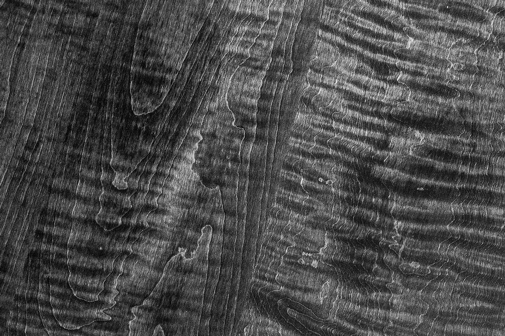 Wavy Tiger Maple Racetrack with Scalene Base - We The Collective