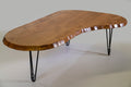 Wavy Kidney Table with EB Hairpin Legs