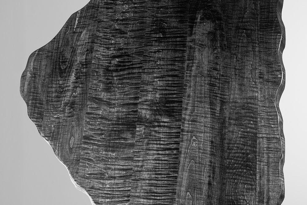 Wavy Tiger Maple Racetrack with Scalene Base - We The Collective