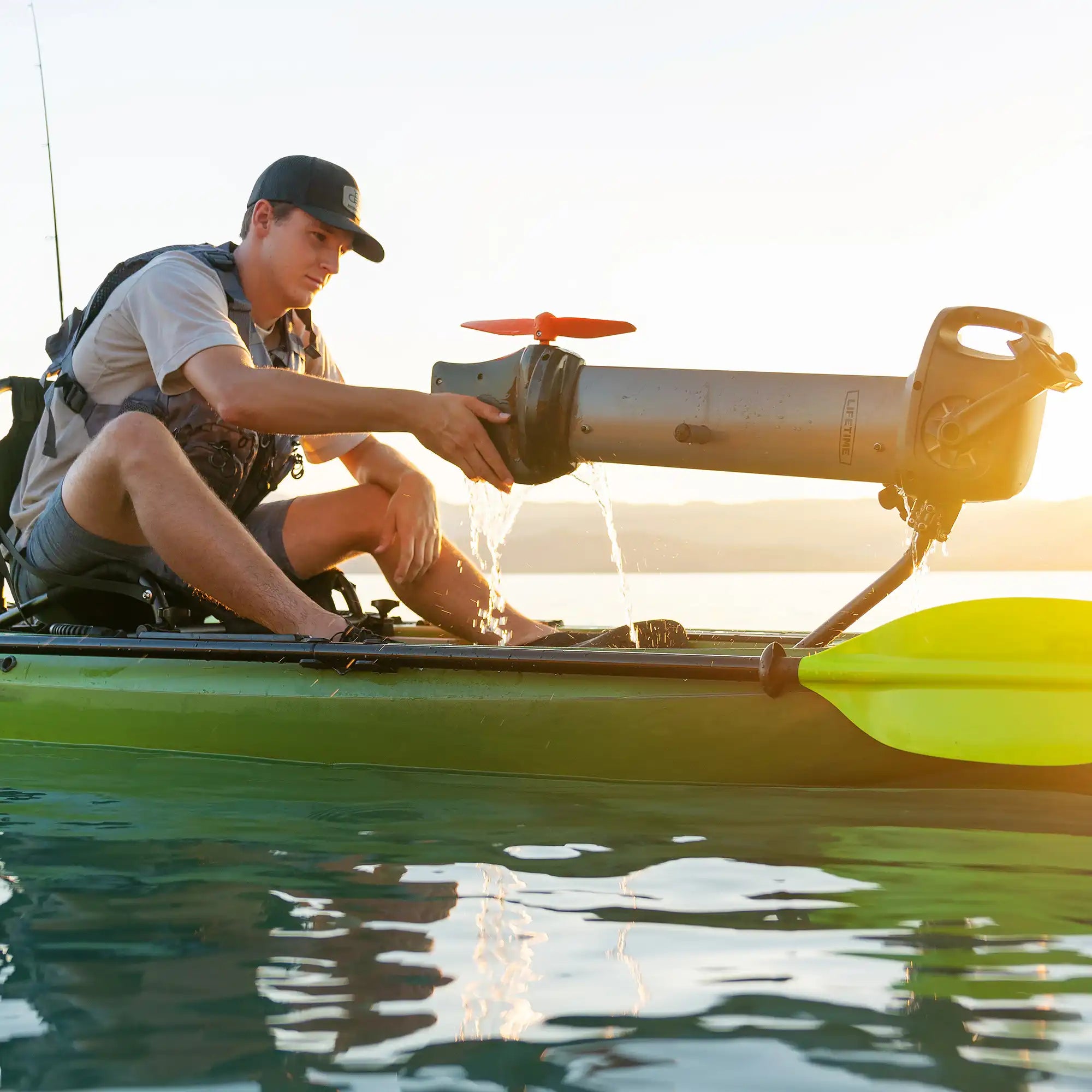 Lifetime Renegade 138 Pedal Drive Kayak - 13'8" Hands-Free Fishing Kayak