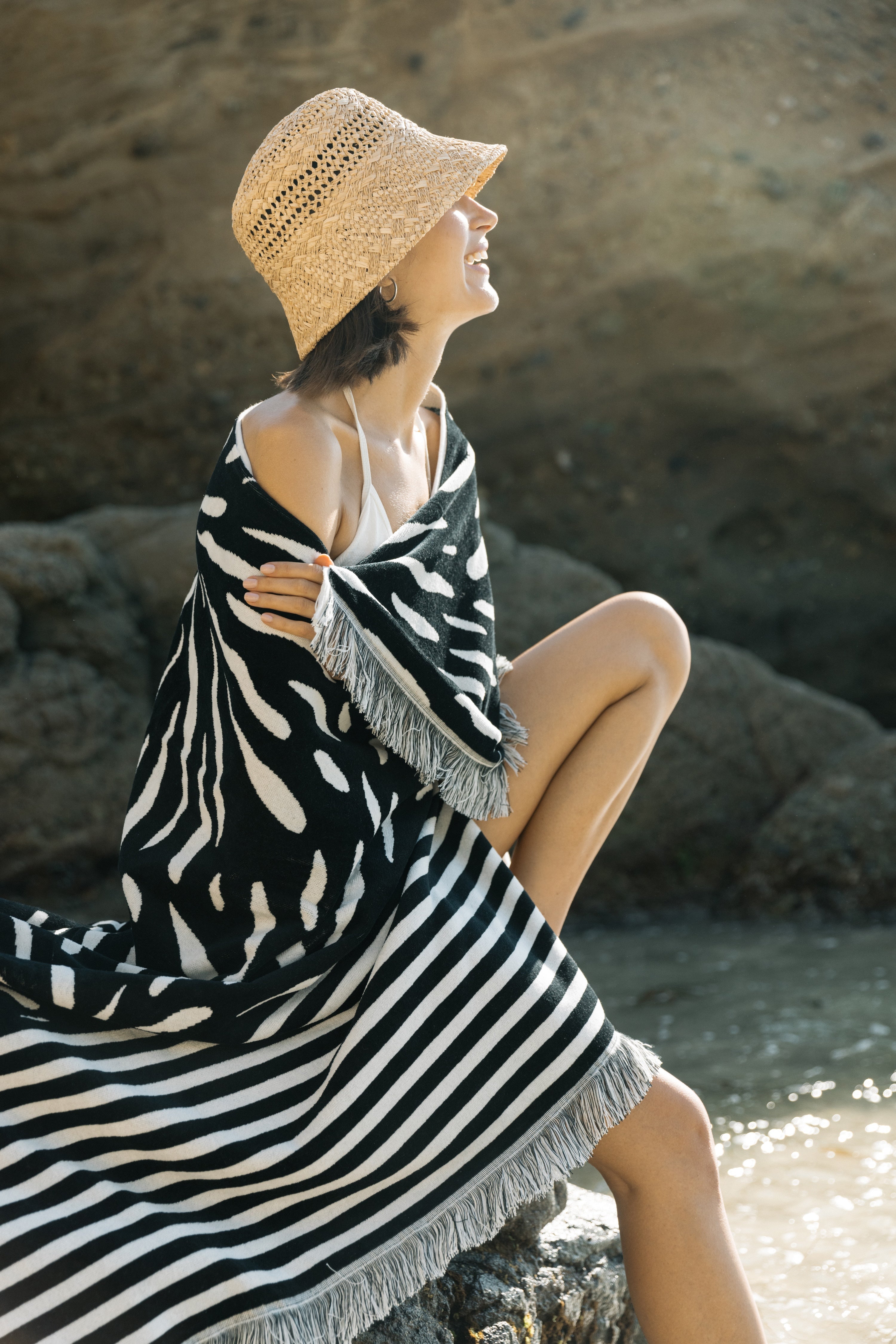 Remington Oversized Beach Towel - Limited Edition - We The Collective