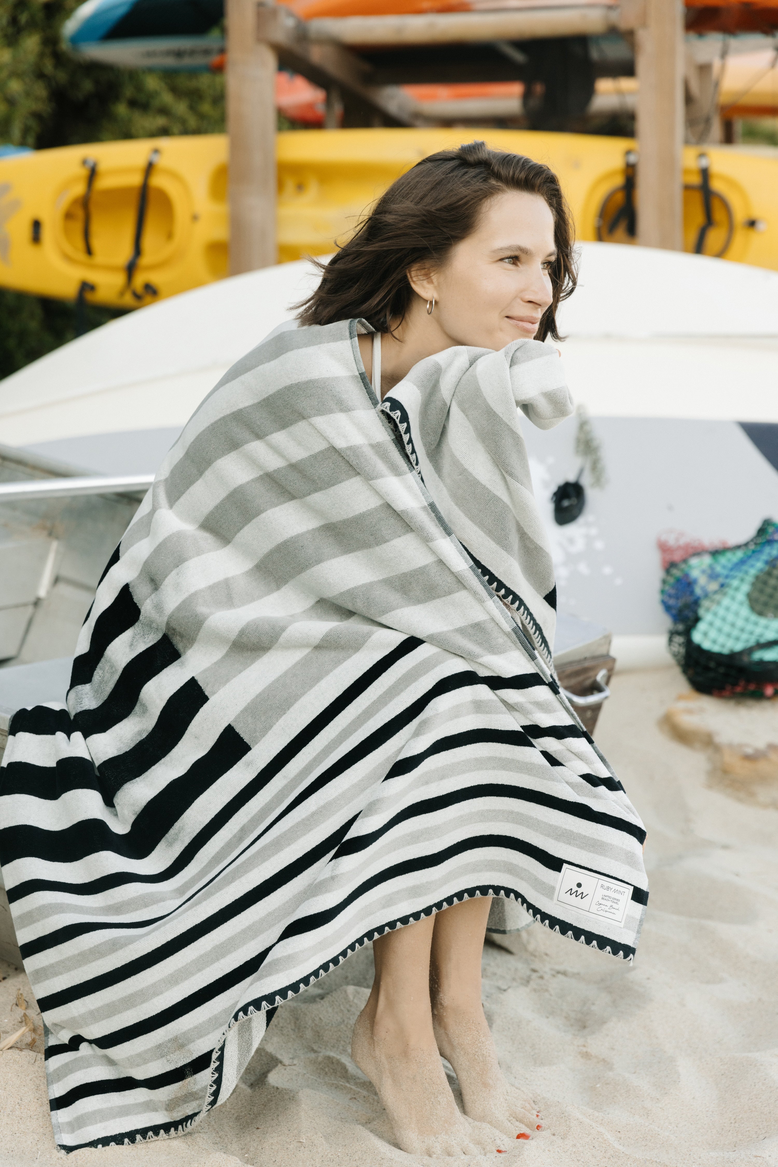 Thayer Oversized Beach Towel - Limited Edition - We The Collective