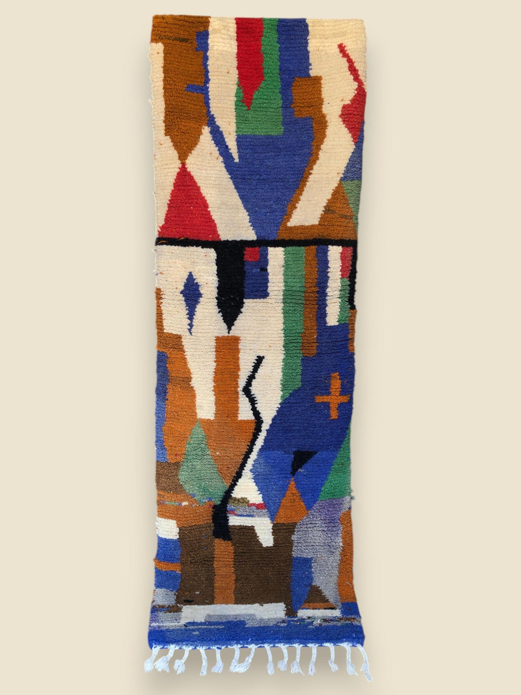 Berber Amayas Rug - Colorful Moroccan Runner Rug