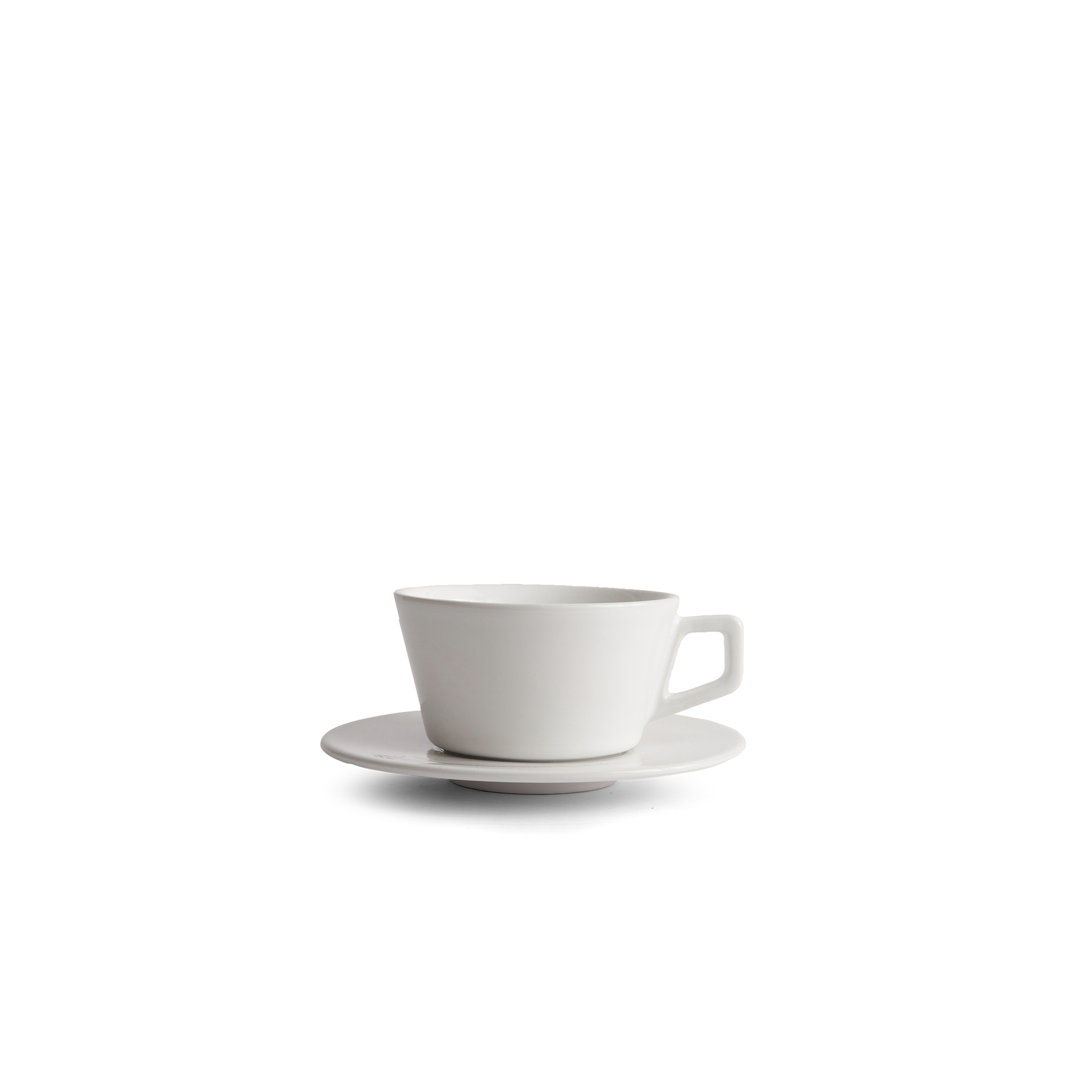 6oz Cappuccino Cup & Saucer - White - We The Collective