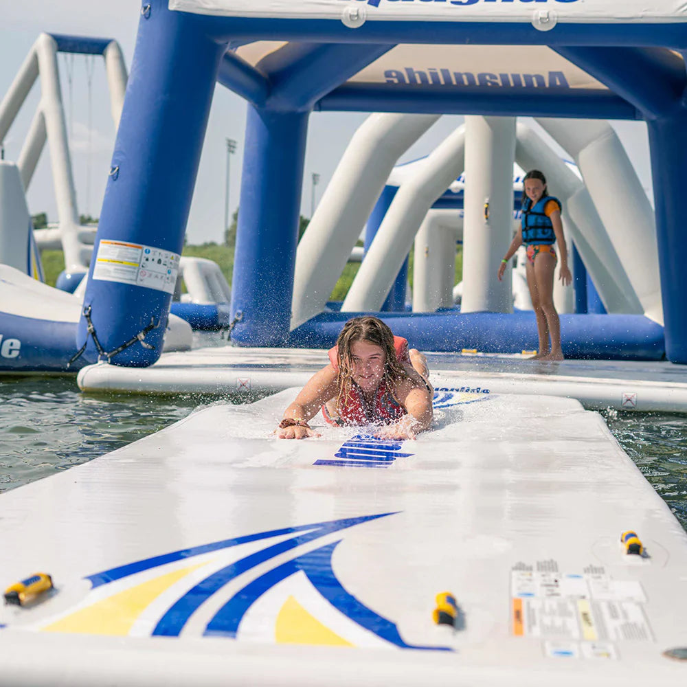 Aquaglide Speedway 20 Inflatable Water Park - 20' Racing Track & Runway