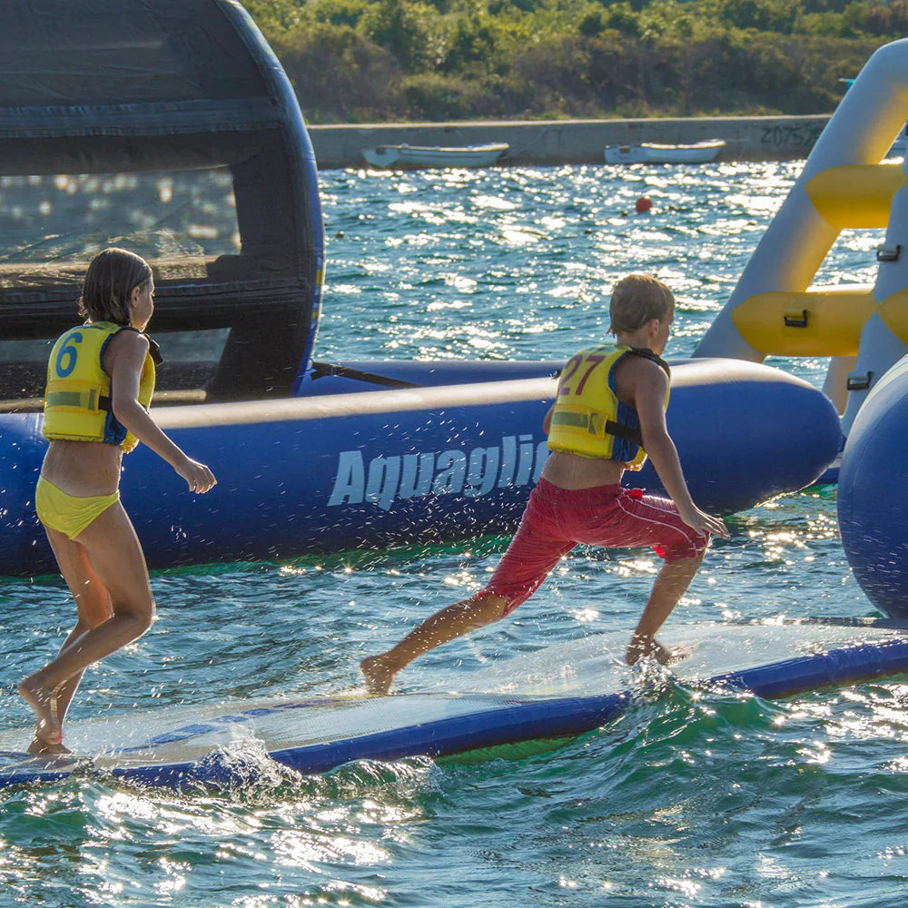 Aquaglide Speedway 20 Inflatable Water Park - 20' Racing Track & Runway