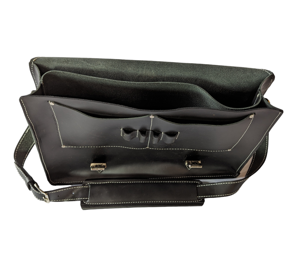 Handcrafted Leather Messenger Bags by Enrico Bartolini - We The Collective