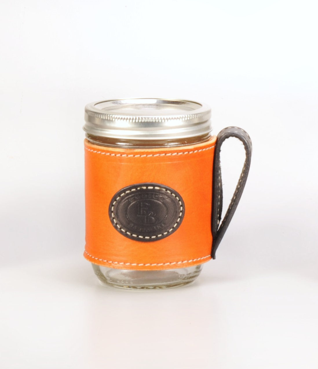 Enrico Bartolini Leather Mason Jars - We The Collective