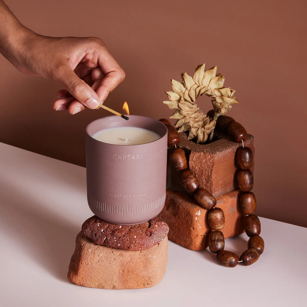 Evening Ritual Bundle | Scent of Nirvana + Nidra Candles - We The Collective