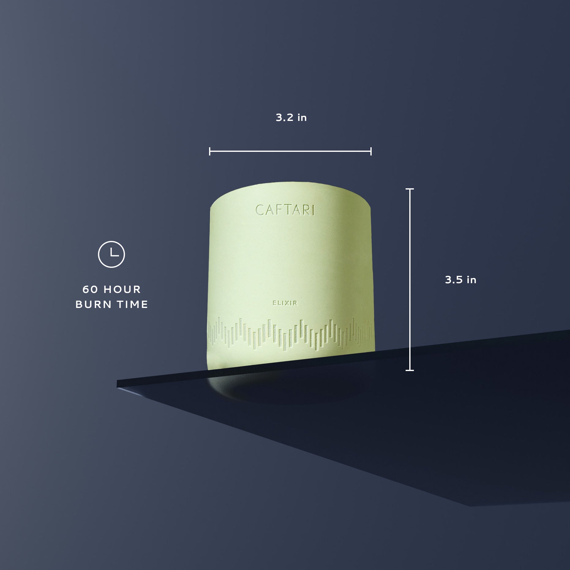 Elixir Energy Candle | Bergamot Essential Oil for Vitality - We The Collective