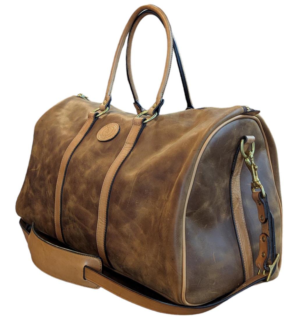 Handcrafted Leather Duffel Bags by Enrico Bartolini - We The Collective