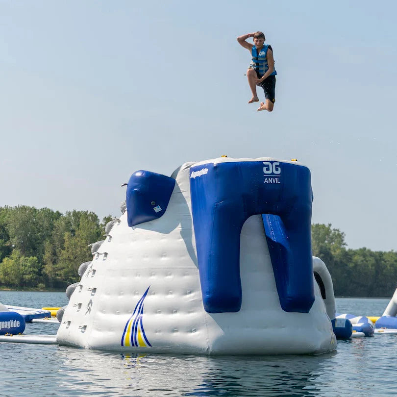 Aquaglide Anvil Inflatable Water Park - Heavy-Duty Obstacle Platform