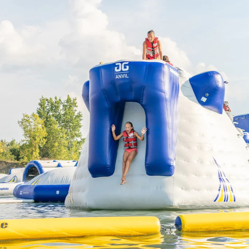 Aquaglide Anvil Inflatable Water Park - Heavy-Duty Obstacle Platform