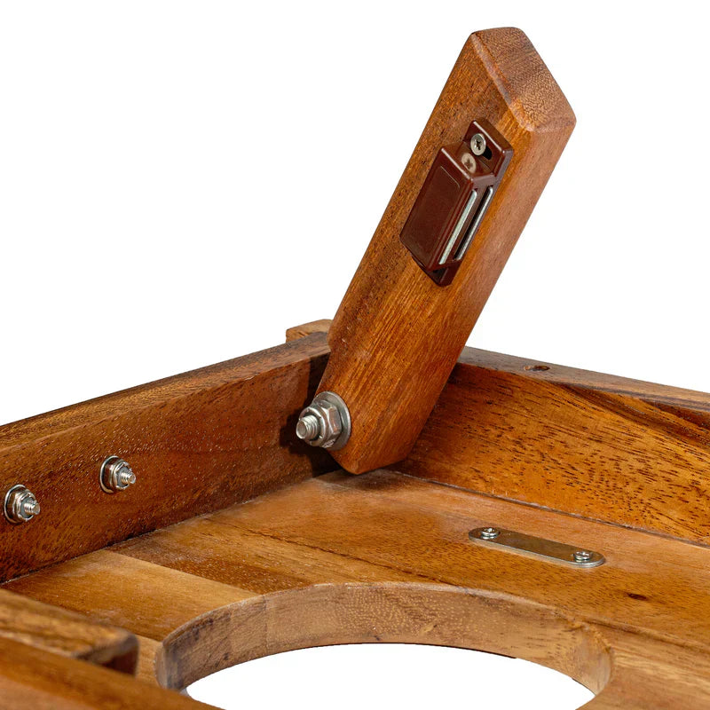 Elakai The Beach Epoxy Resin Mahogany Pathfinder ART Cornhole Boards