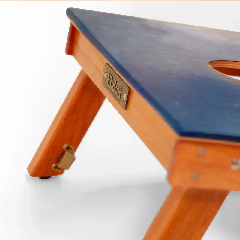 Elakai The Beach Epoxy Resin Mahogany Pathfinder ART Cornhole Boards