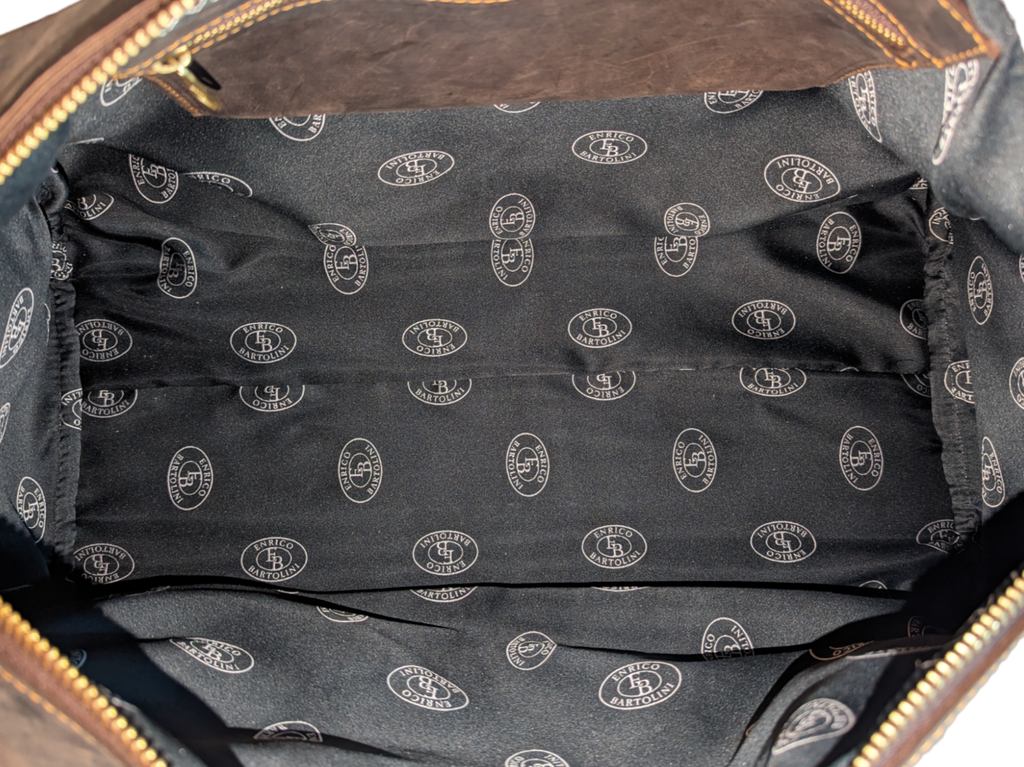 Handcrafted Leather Duffel Bags by Enrico Bartolini - We The Collective