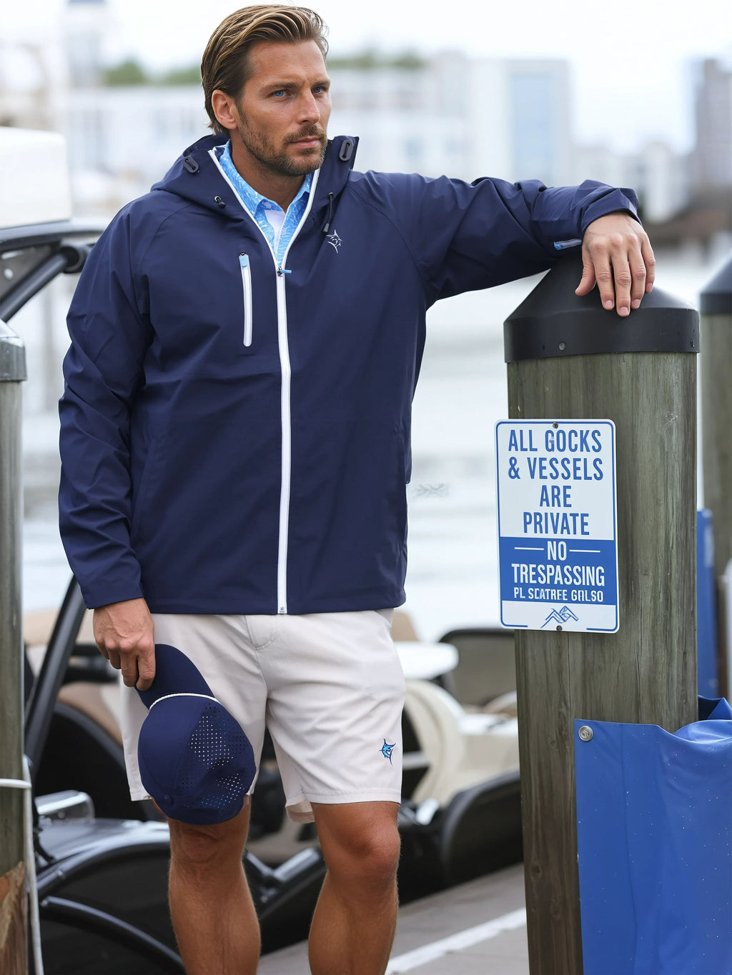 Grand Banks Waterproof Jacket - Lightweight Rain Protection