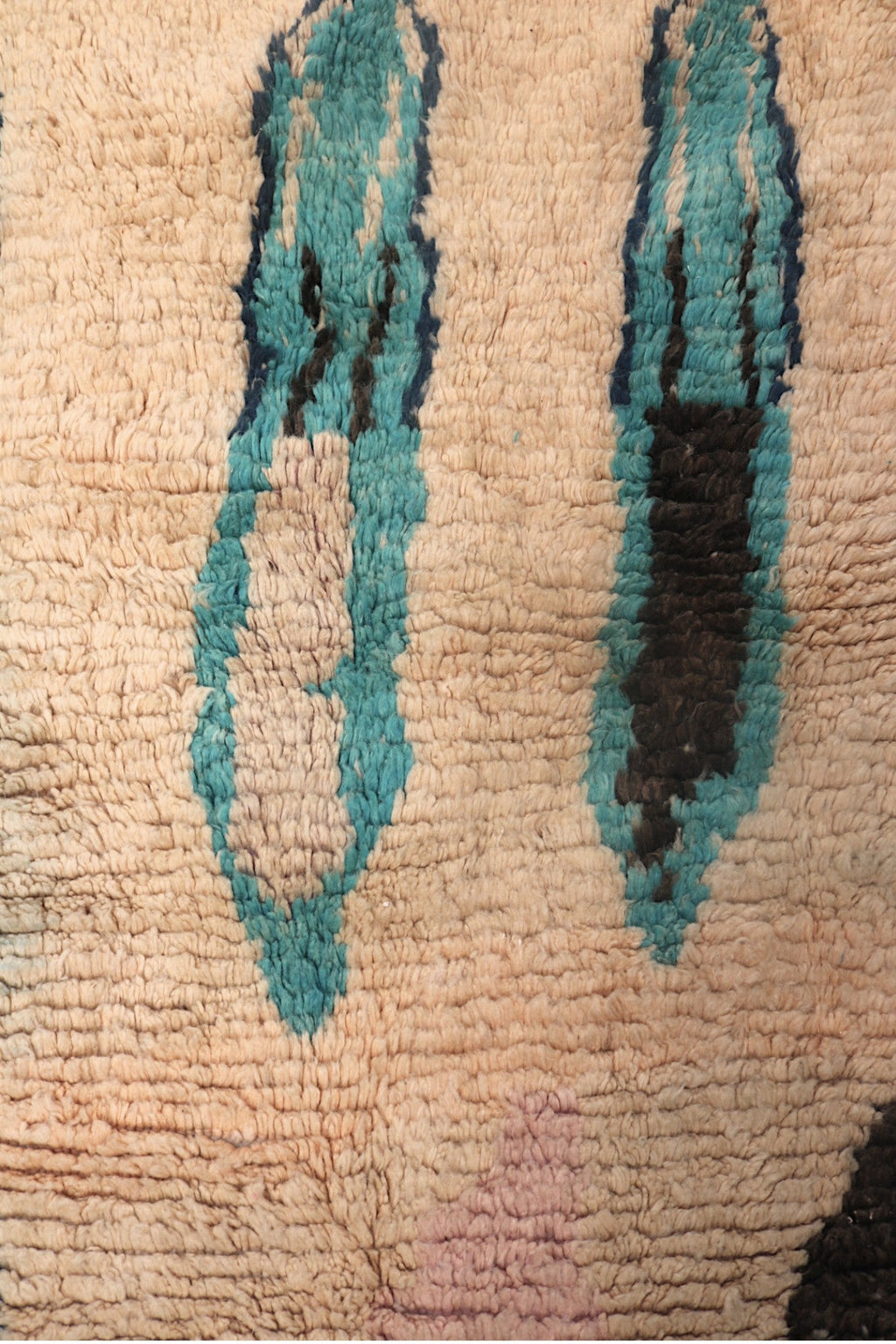 Hafna Berber Moroccan Rug - Abstract Wool Art