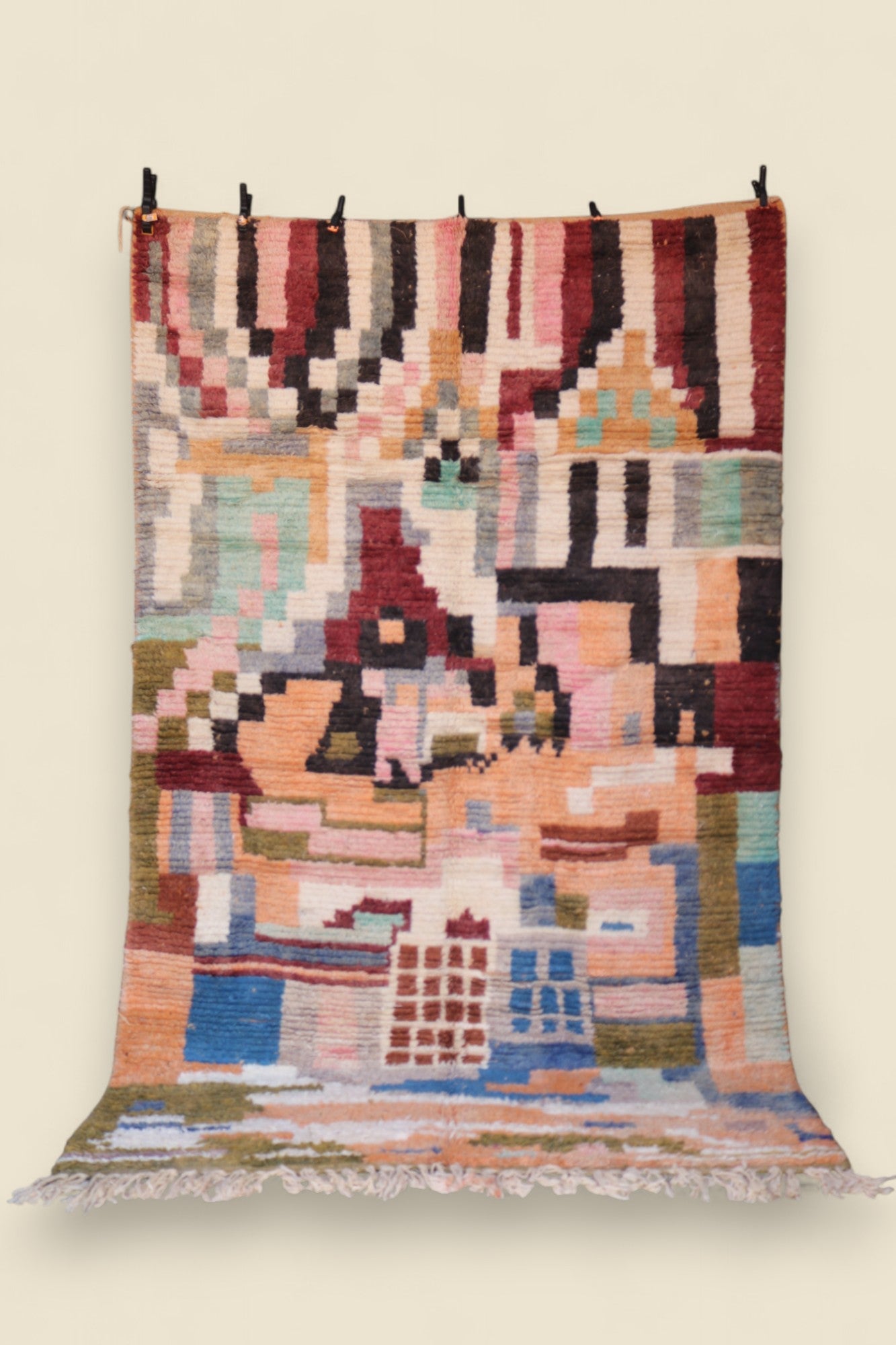 Temzine Berber Rug - Handwoven Moroccan Wool Rug