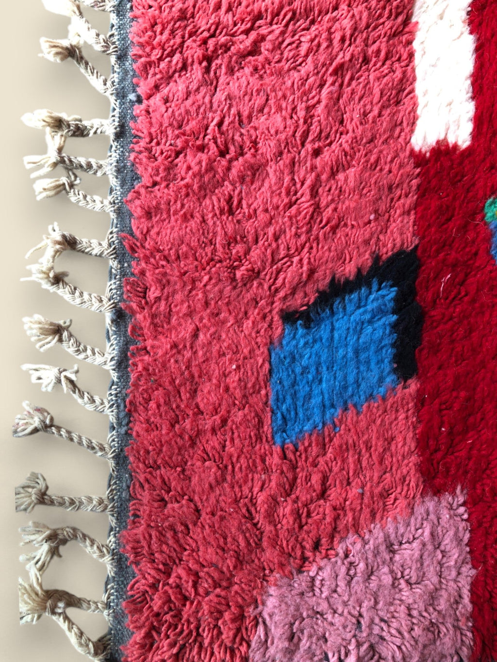 Timlilit Handmade Rug-  Moroccan Wool Rug