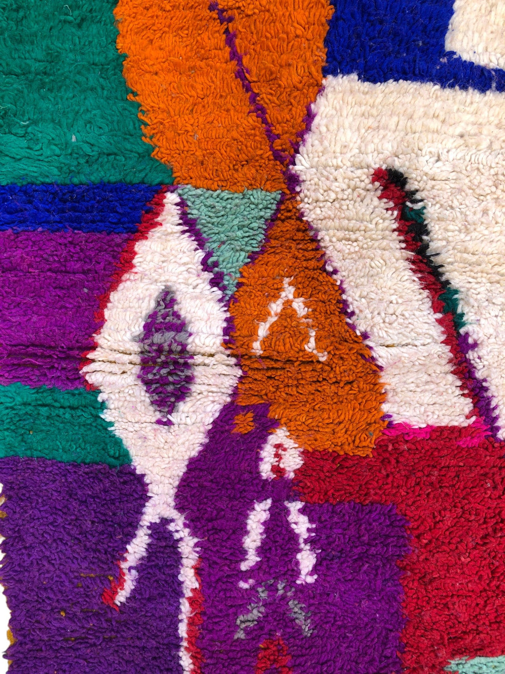 Asalas Colorful Berber Moroccan Rug - Berber Rug