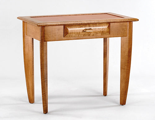 Leather Top Writing Desk - We The Collective