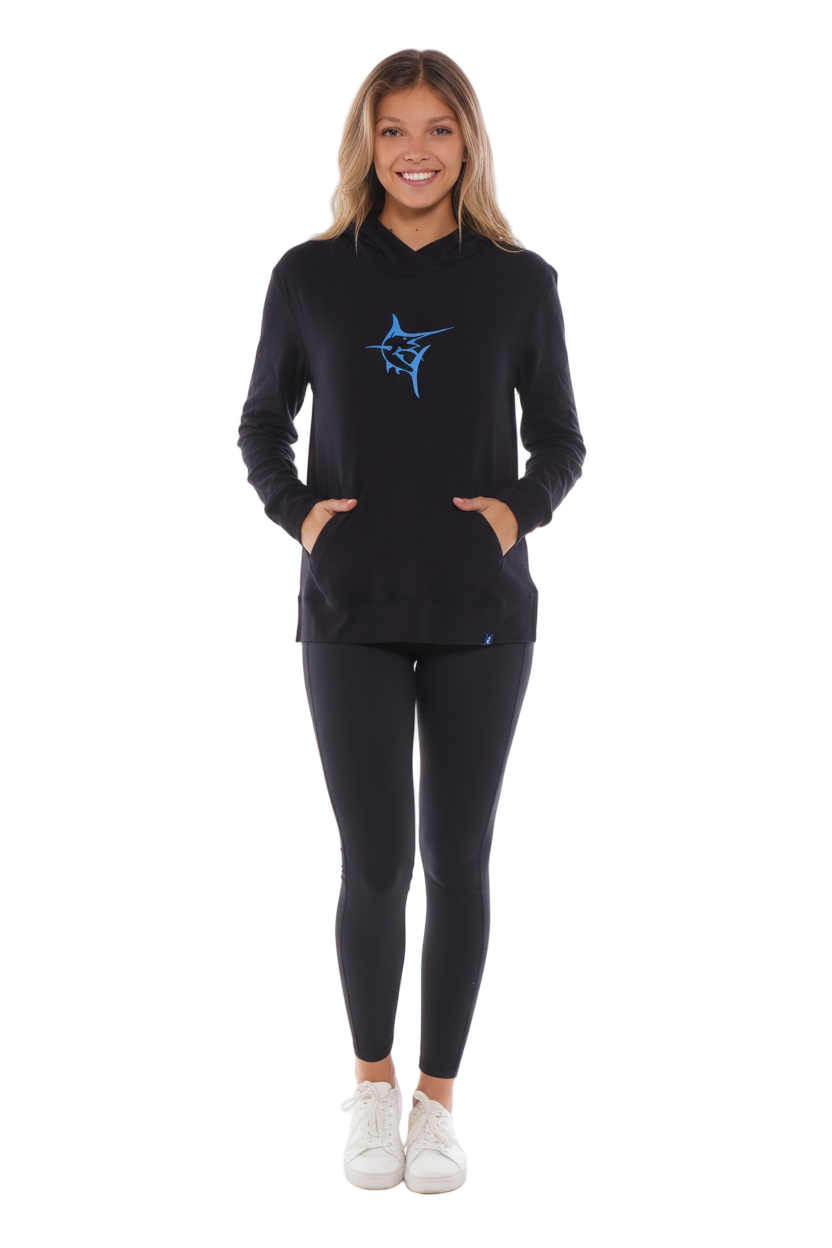 Marina Hoody - Soft Cotton Lycra with Stretch
