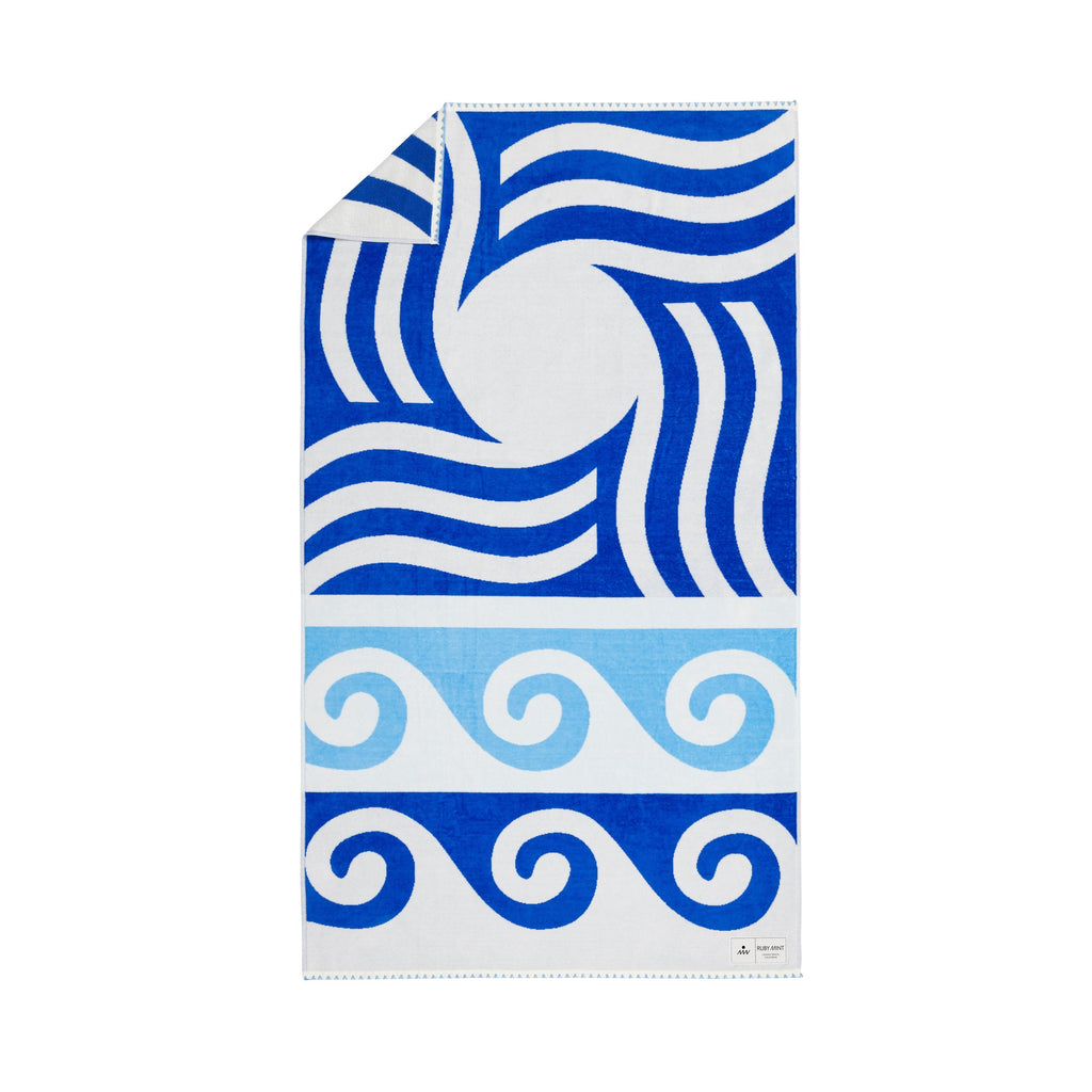 Milos Oversized Beach Towel - Limited Edition - We The Collective