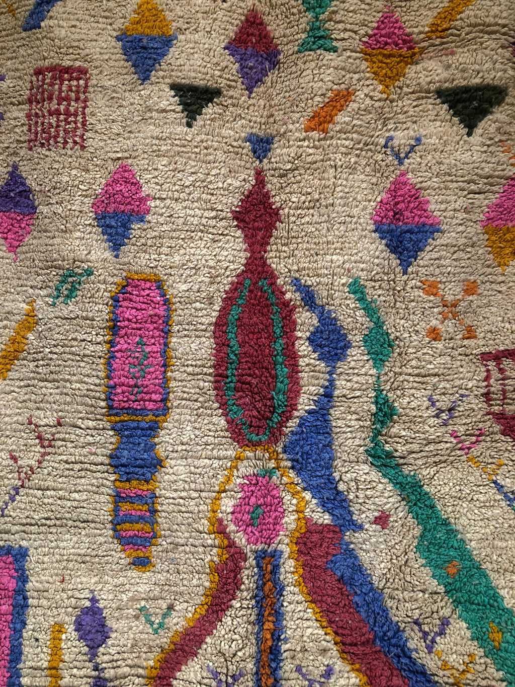 Zahra Moroccan Rug - Handmade Colorful Berber Wool