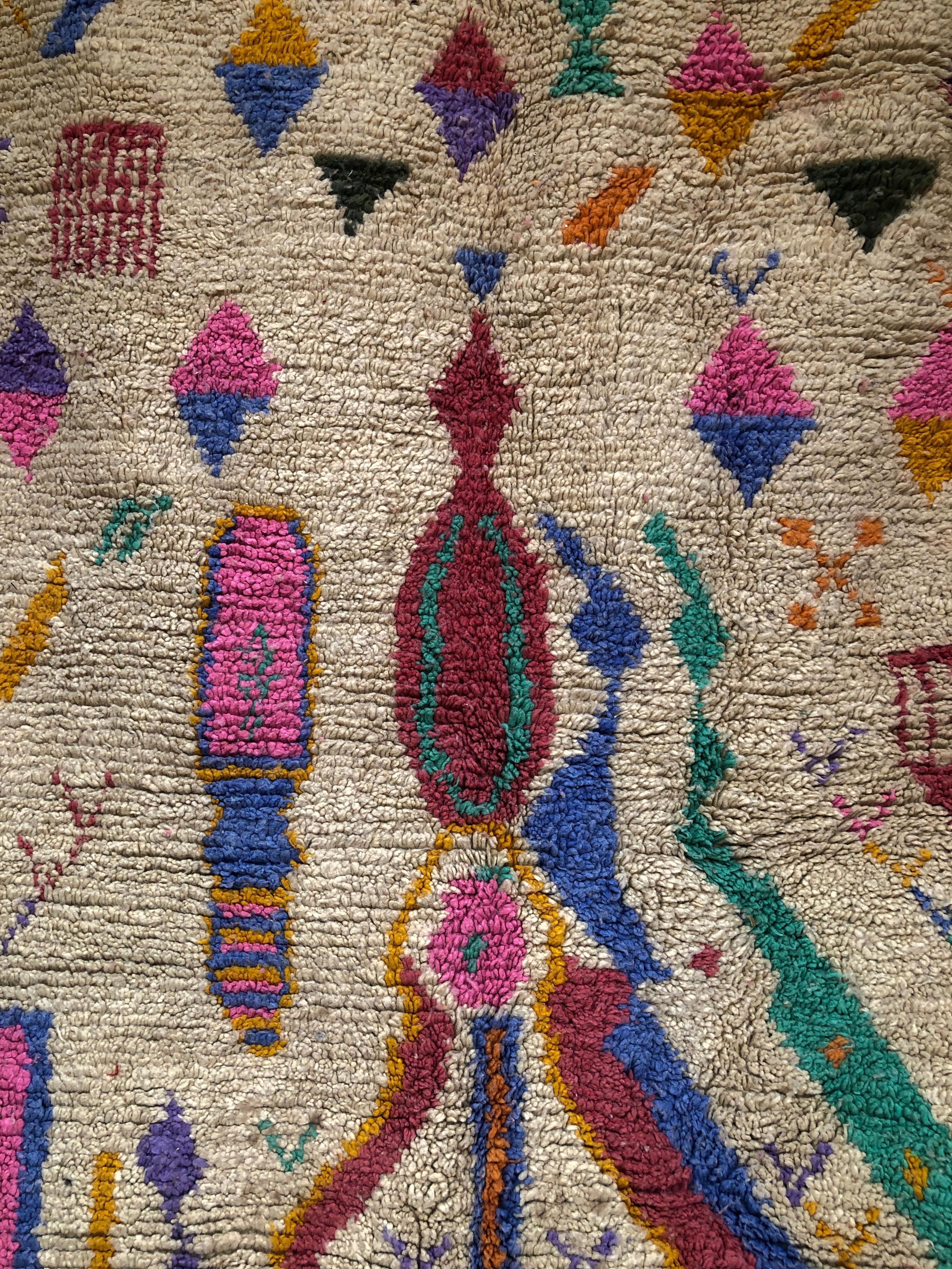 Zahra Moroccan Rug - Handmade Colorful Berber Wool