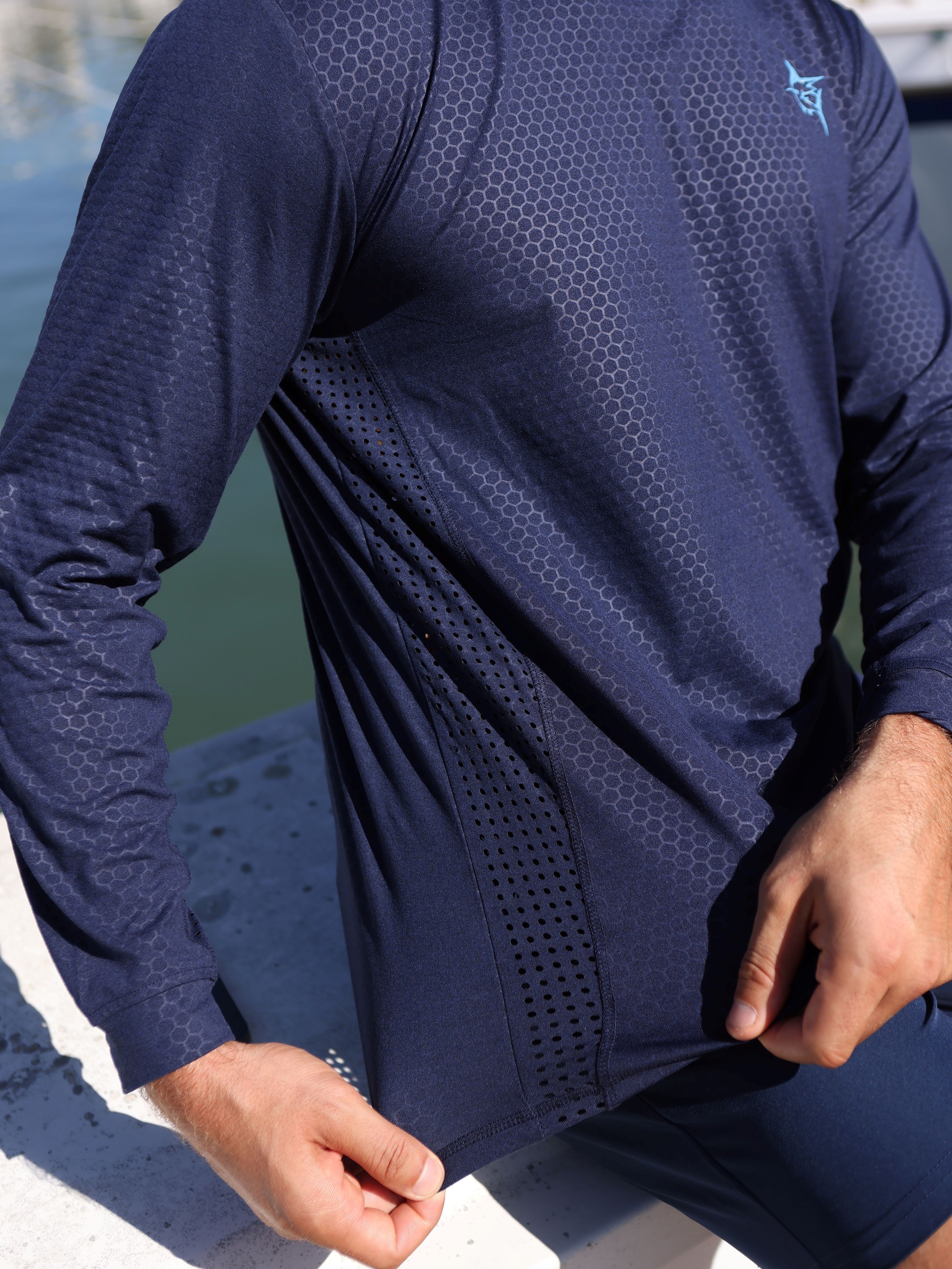 NautiFlex Performance Long Sleeve - UV50 with Laser Venting