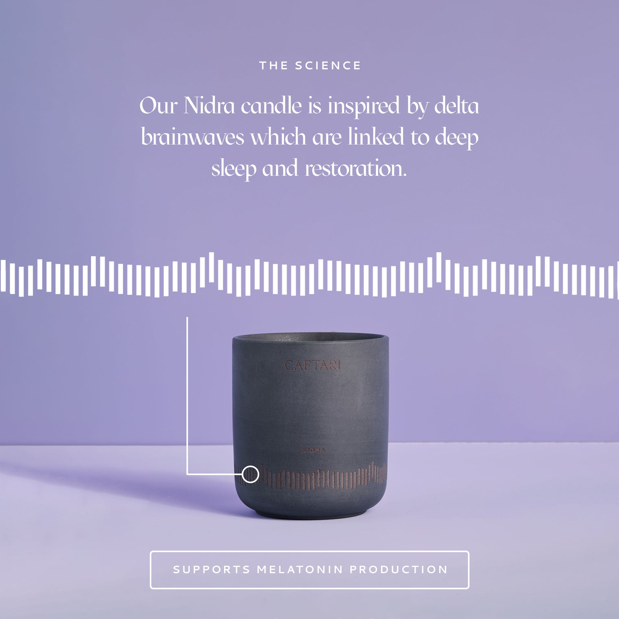 Nidra Sleep Candle | Jasmine Essential Oil for Restorative Rest - We The Collective