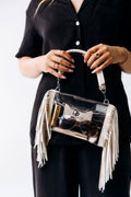 Clear Fringe Crossbody Bag - Festival & Stadium Approved