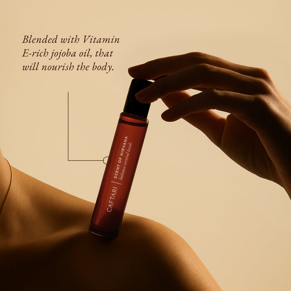 Scent of Nirvana Rollerball | Oudh & Patchouli Aromatherapy Oil - We The Collective