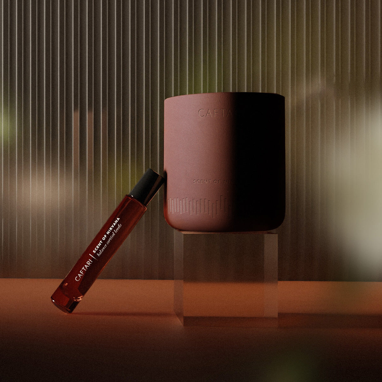 Scent of Nirvana Bundle | Meditation Candle + Rollerball Set - We The Collective