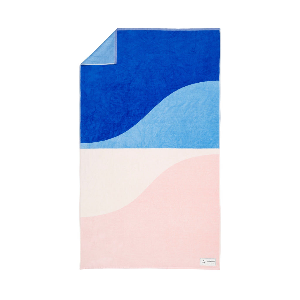 Santorini Oversized Beach Towel - Limited Edition - We The Collective